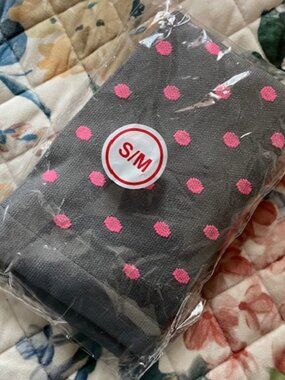 NWT CharmKing Polka Dot Circulation Socks- Size S/M